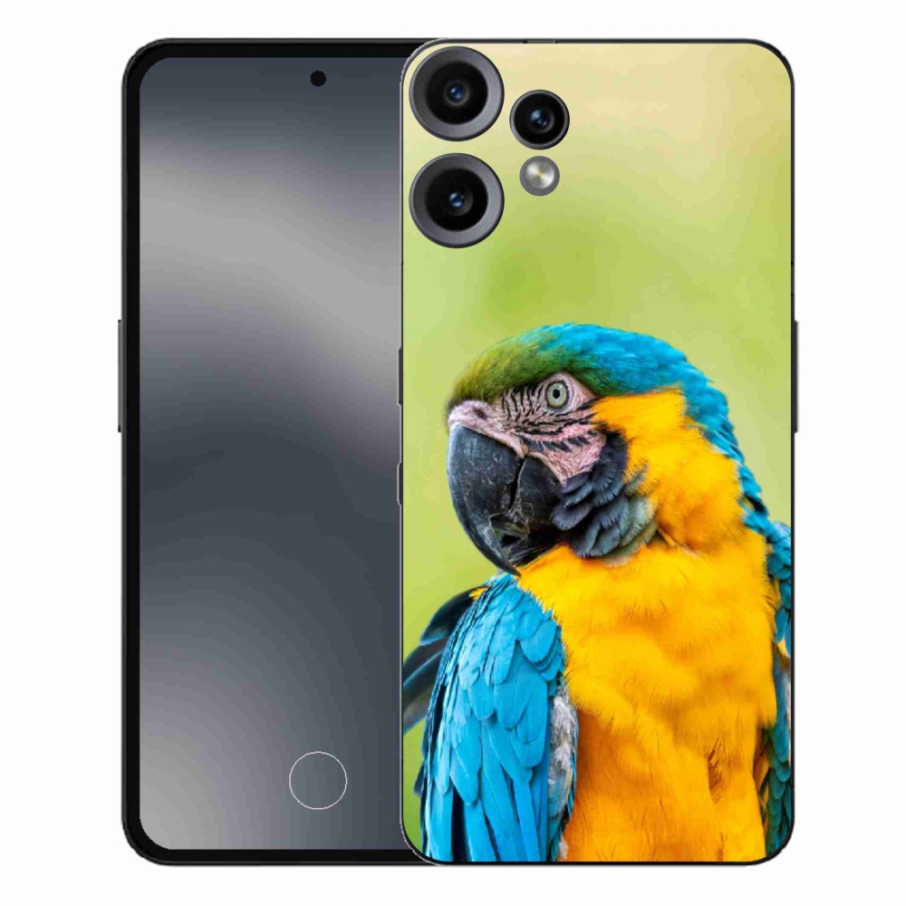 Gélový kryt mmCase na Nothing CMF Phone 2 Pro - papagáj ara 2