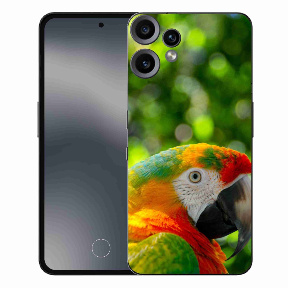 Gélový kryt mmCase na Nothing CMF Phone 2 Pro - papagáj ara 3