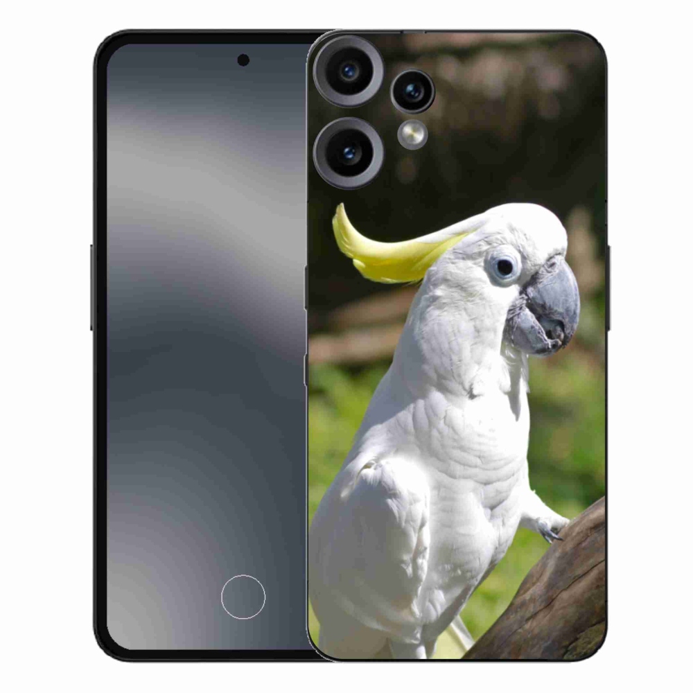 Gélový kryt mmCase na Nothing CMF Phone 2 Pro - papagáj kakadu 2