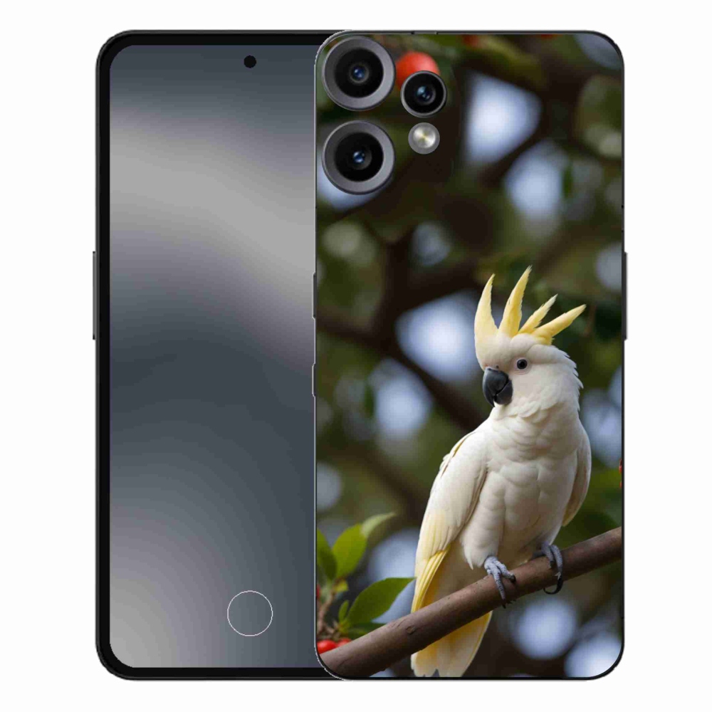Gélový kryt mmCase na Nothing CMF Phone 2 Pro - papagáj kakadu 3