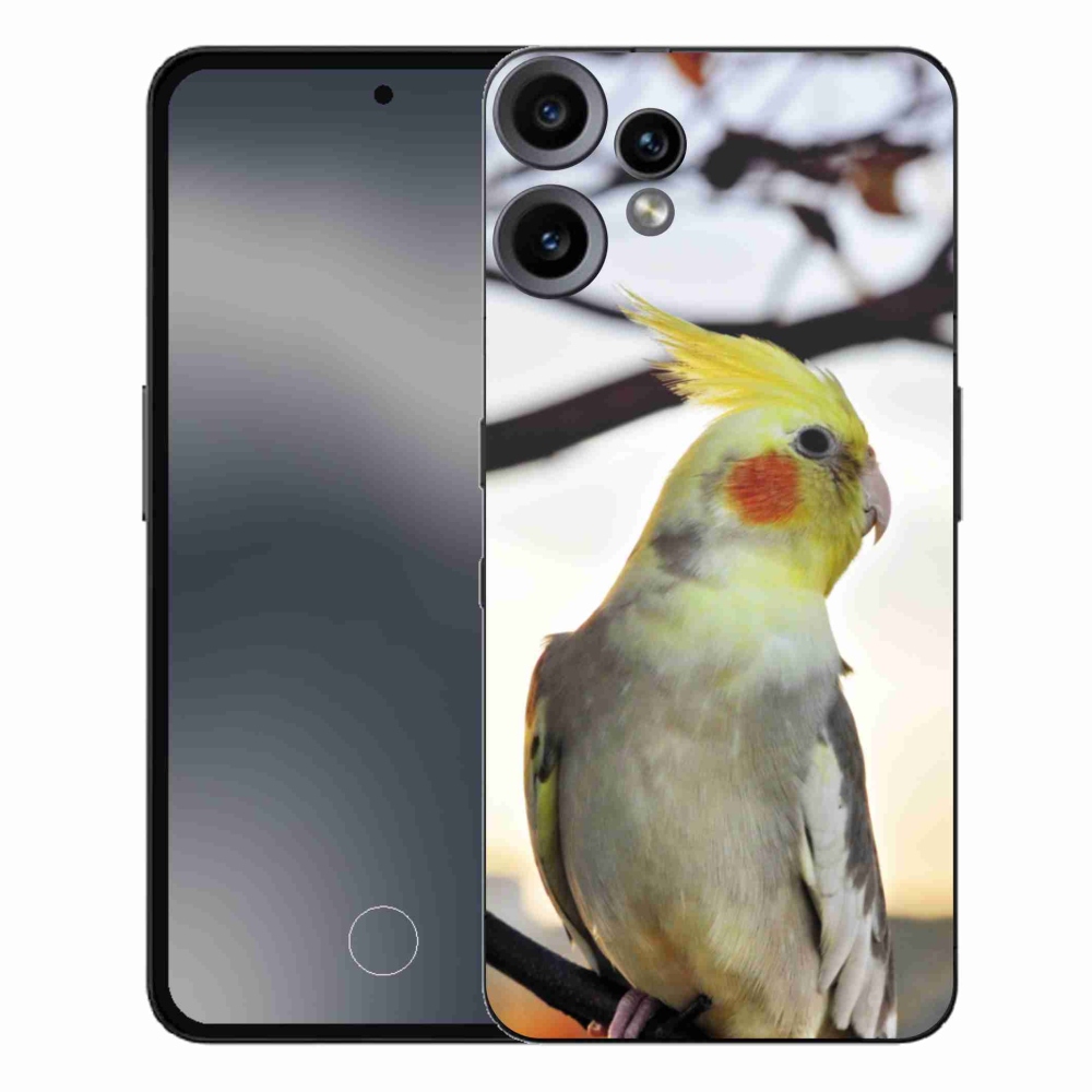 Gélový kryt mmCase na Nothing CMF Phone 2 Pro - papagáj korela