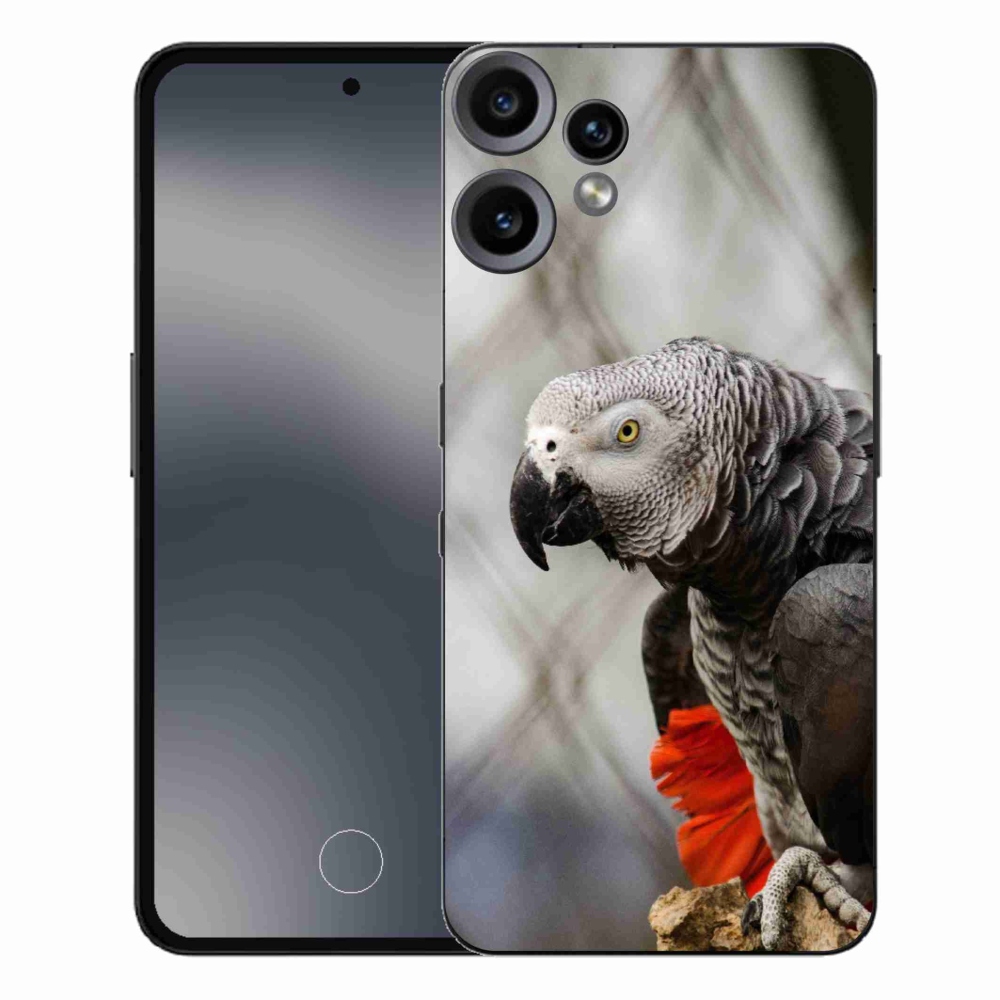 Gélový kryt mmCase na Nothing CMF Phone 2 Pro - papagáj žako 3