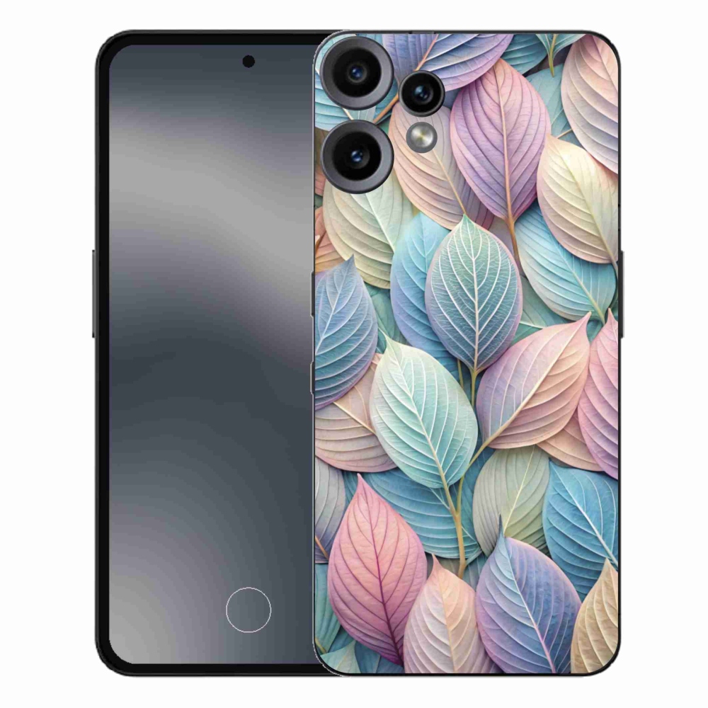 Gélový kryt mmCase na Nothing CMF Phone 2 Pro - pastelové listy