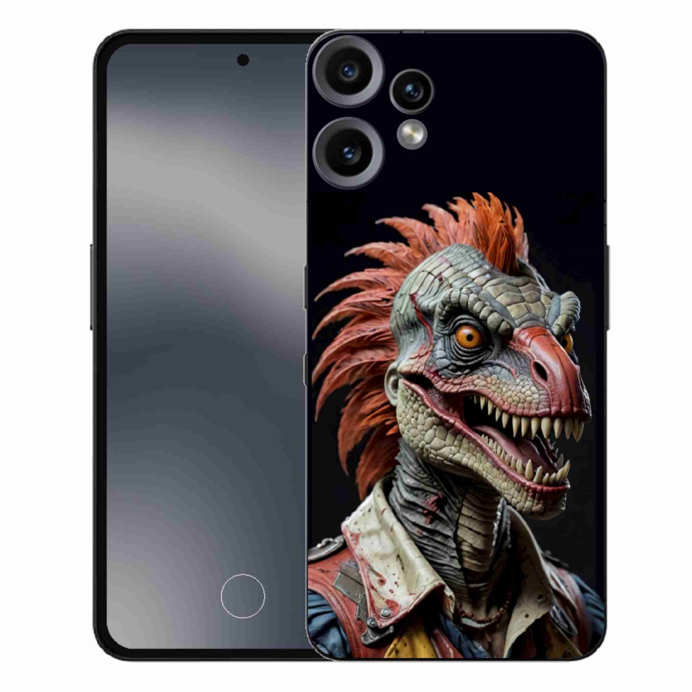 Gélový kryt mmCase na Nothing CMF Phone 2 Pro - punk dinosaurus