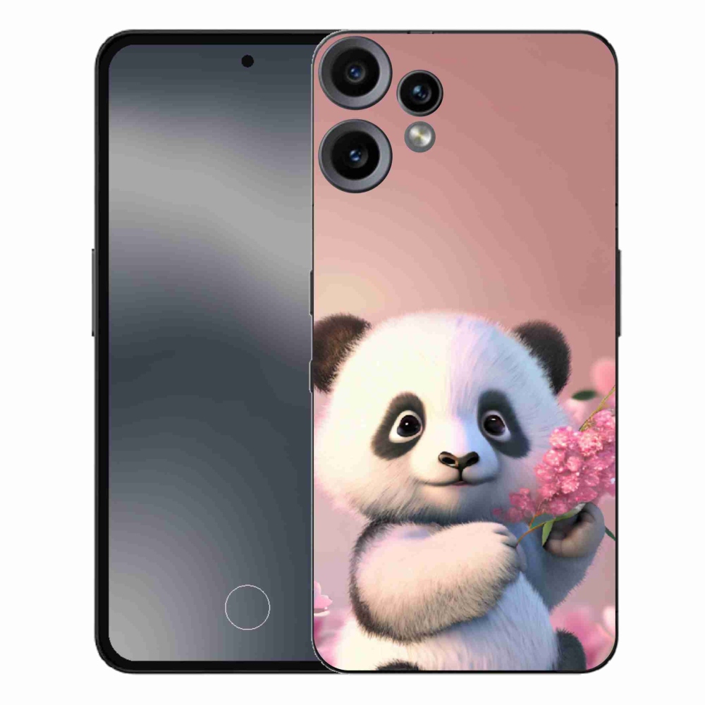 Gélový kryt mmCase na Nothing CMF Phone 2 Pro - roztomilá panda