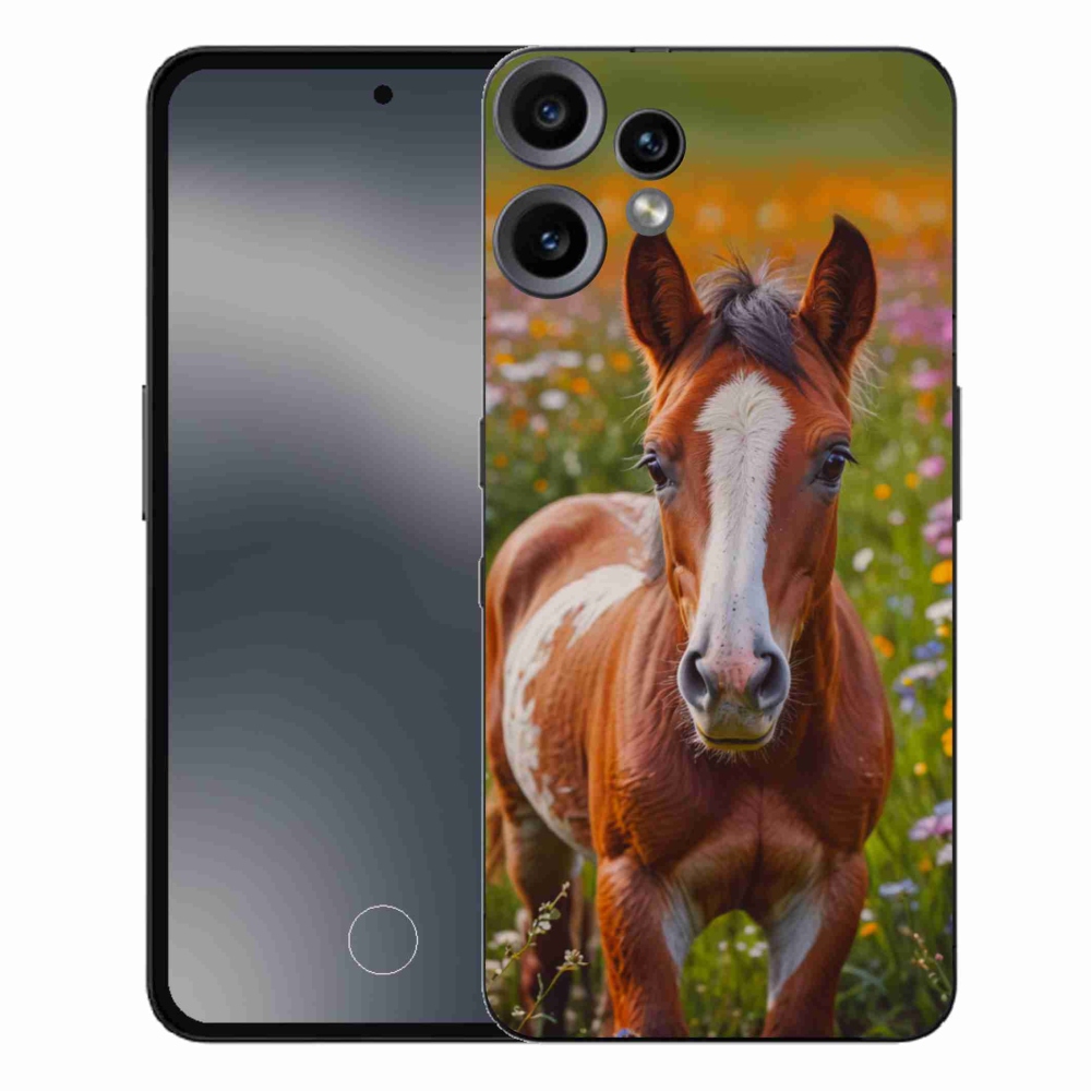 Gélový kryt mmCase na Nothing CMF Phone 2 Pro - roztomilé žriebä