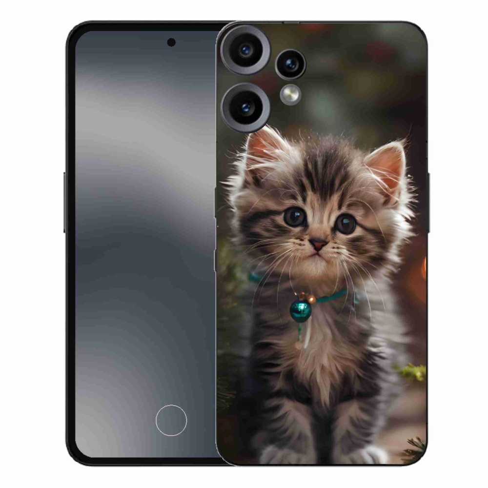 Gélový kryt mmCase na Nothing CMF Phone 2 Pro - roztomilé mačiatko 11