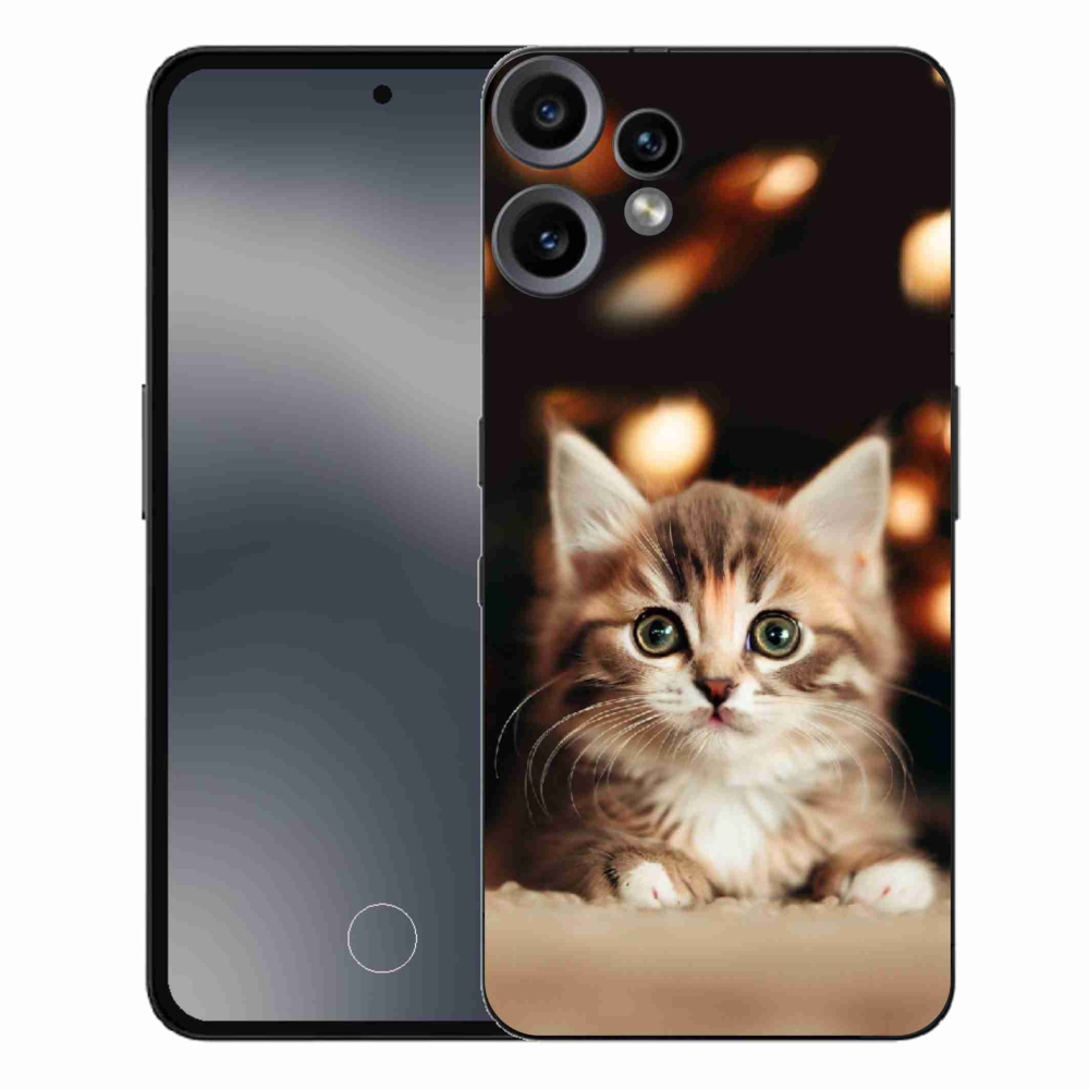 Gélový kryt mmCase na Nothing CMF Phone 2 Pro - roztomilé mačiatko 2