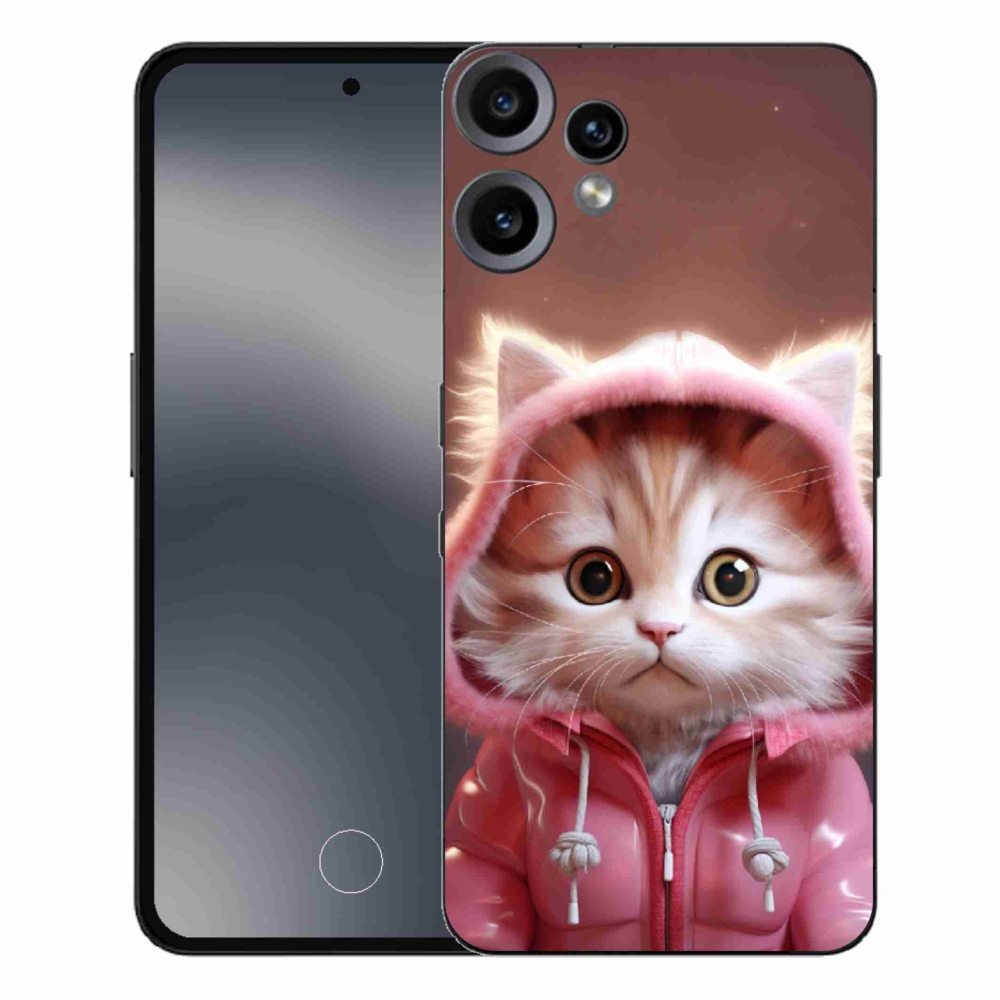 Gélový kryt mmCase na Nothing CMF Phone 2 Pro - roztomilé mačiatko 3