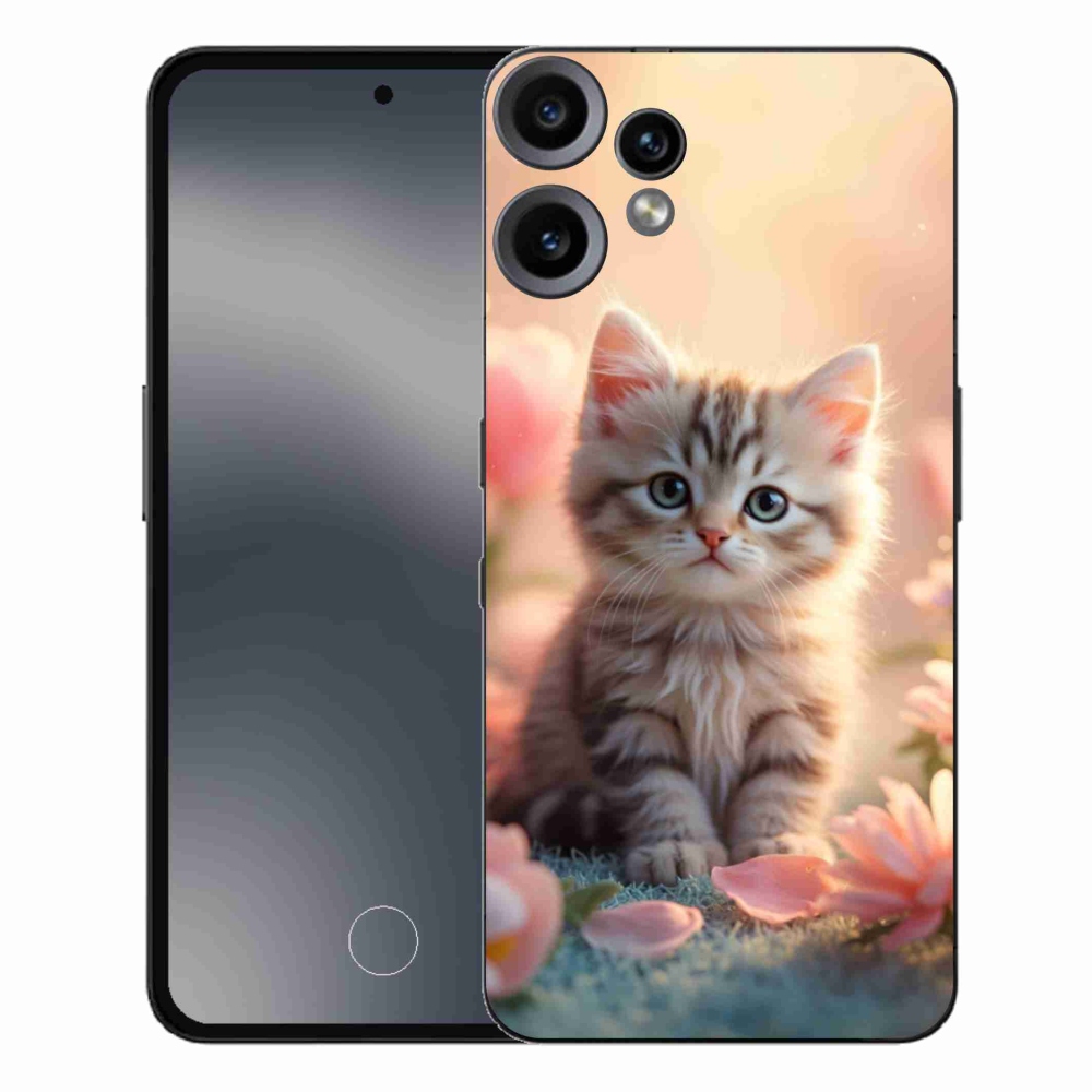 Gélový kryt mmCase na Nothing CMF Phone 2 Pro - roztomilé mačiatko 8