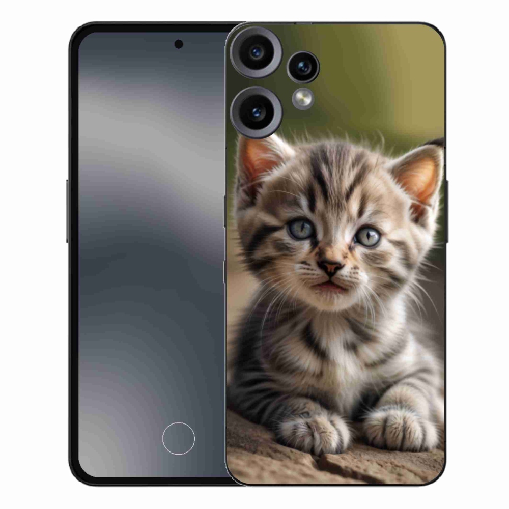 Gélový kryt mmCase na Nothing CMF Phone 2 Pro - roztomilé mačiatko 9