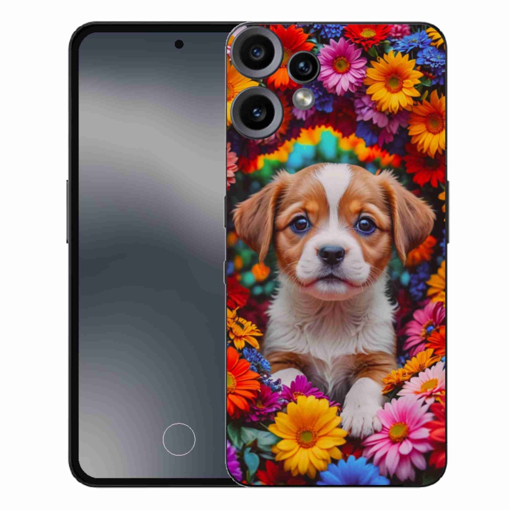 Gélový kryt mmCase na Nothing CMF Phone 2 Pro - roztomilé šteňa