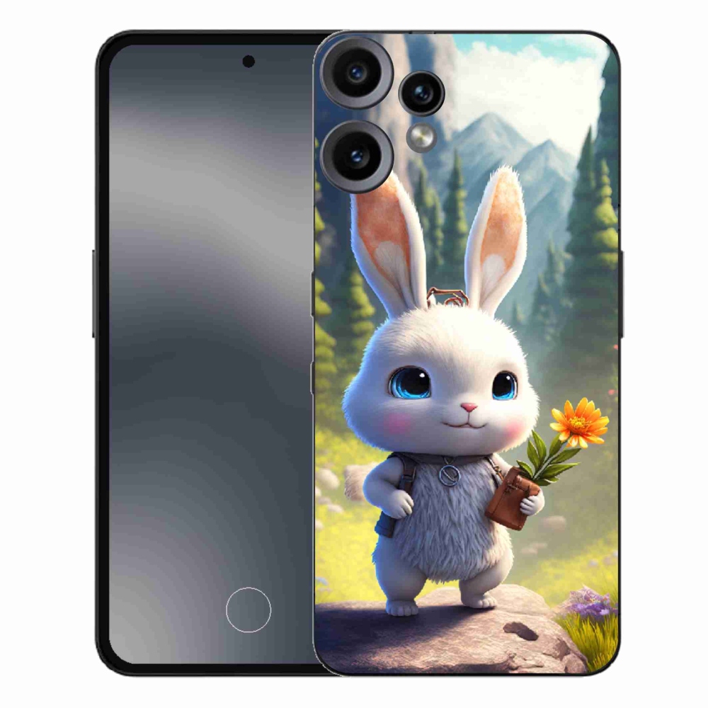 Gélový kryt mmCase na Nothing CMF Phone 2 Pro - roztomilý zajačik