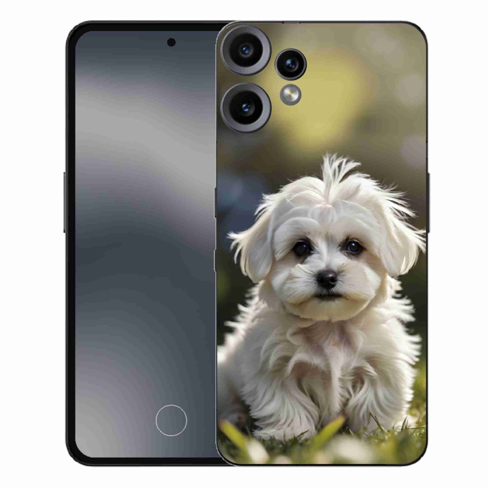 Gélový kryt mmCase na Nothing CMF Phone 2 Pro - roztomilý maltézsky psík