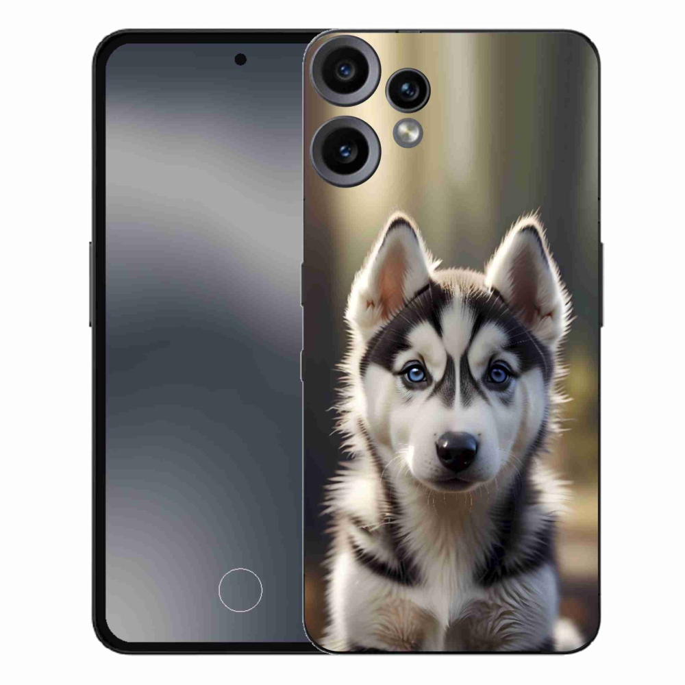 Gélový kryt mmCase na Nothing CMF Phone 2 Pro - roztomilý sibírsky husky