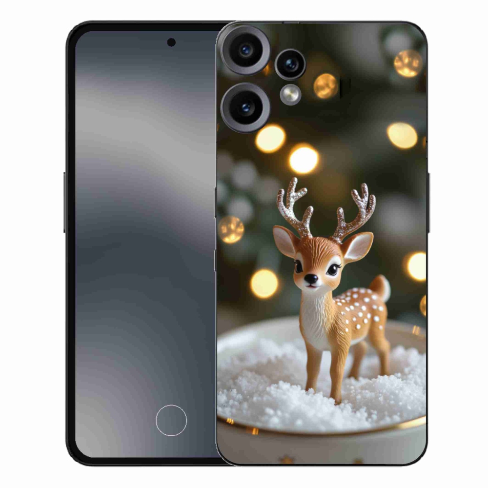 Gélový kryt mmCase na Nothing CMF Phone 2 Pro - roztomilý vianočný jeleň