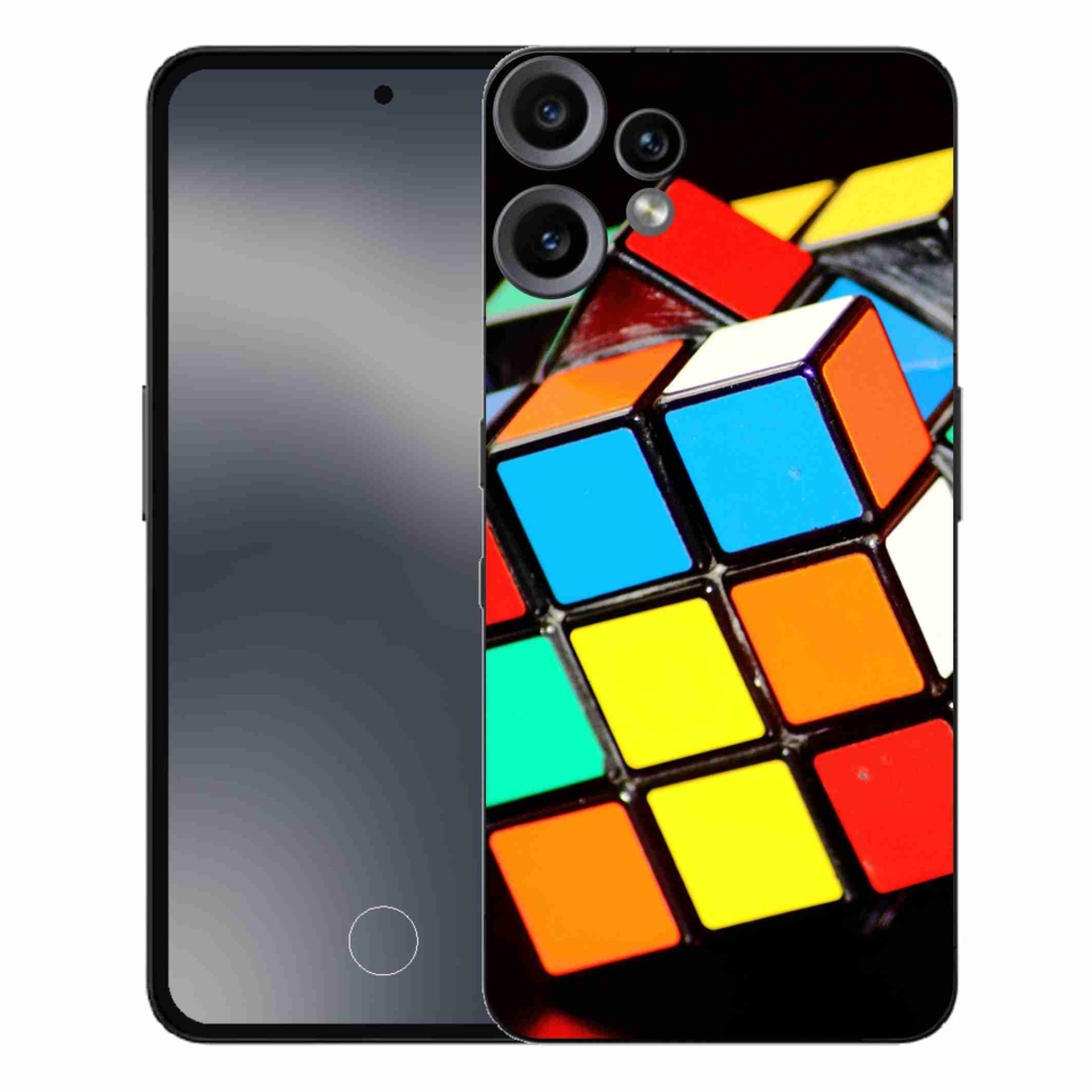 Gélový kryt mmCase na Nothing CMF Phone 2 Pro - rubikova kocka