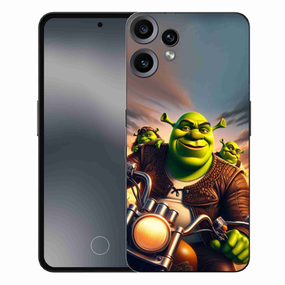 Gélový kryt mmCase na Nothing CMF Phone 2 Pro - zhrek na motorke