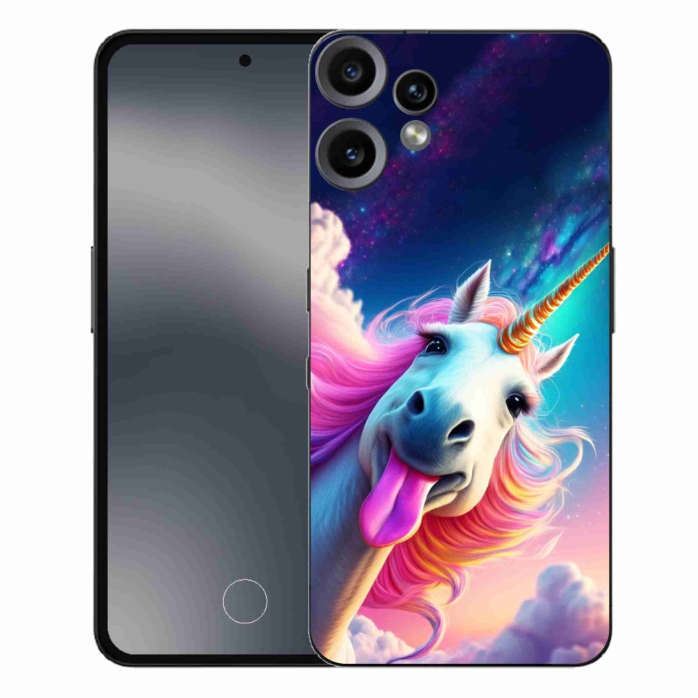 Gélový kryt mmCase na Nothing CMF Phone 2 Pro - šialený jednorožec