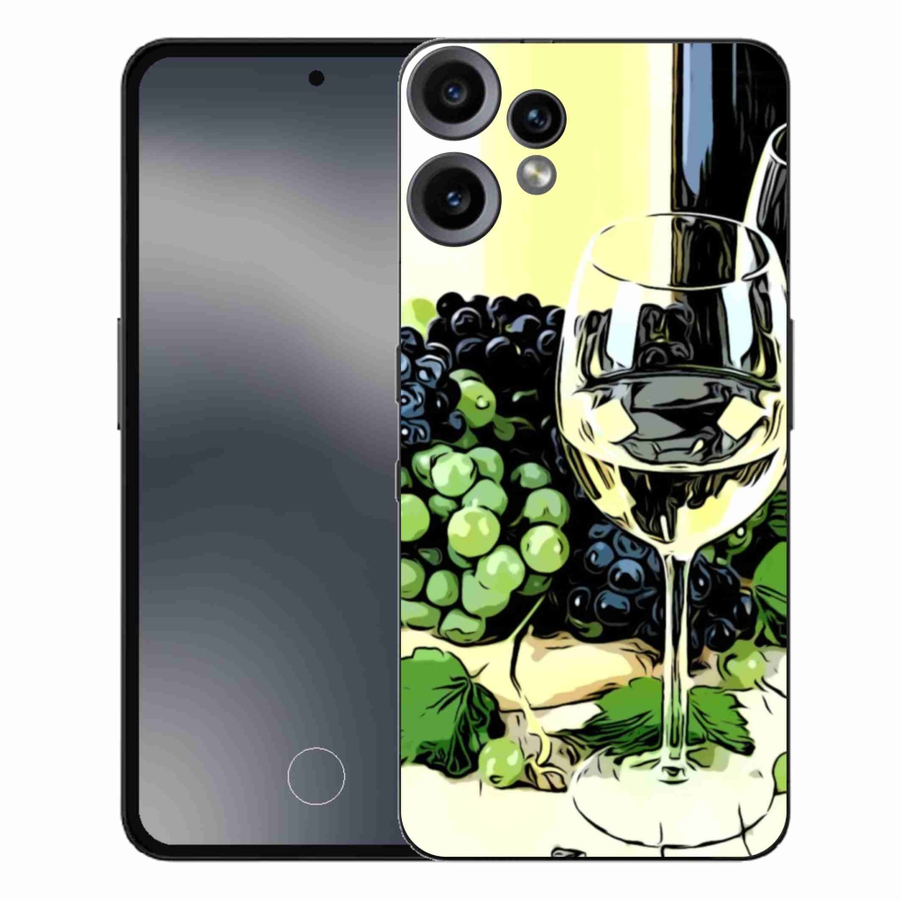 Gélový kryt mmCase na Nothing CMF Phone 2 Pro - pohár vína