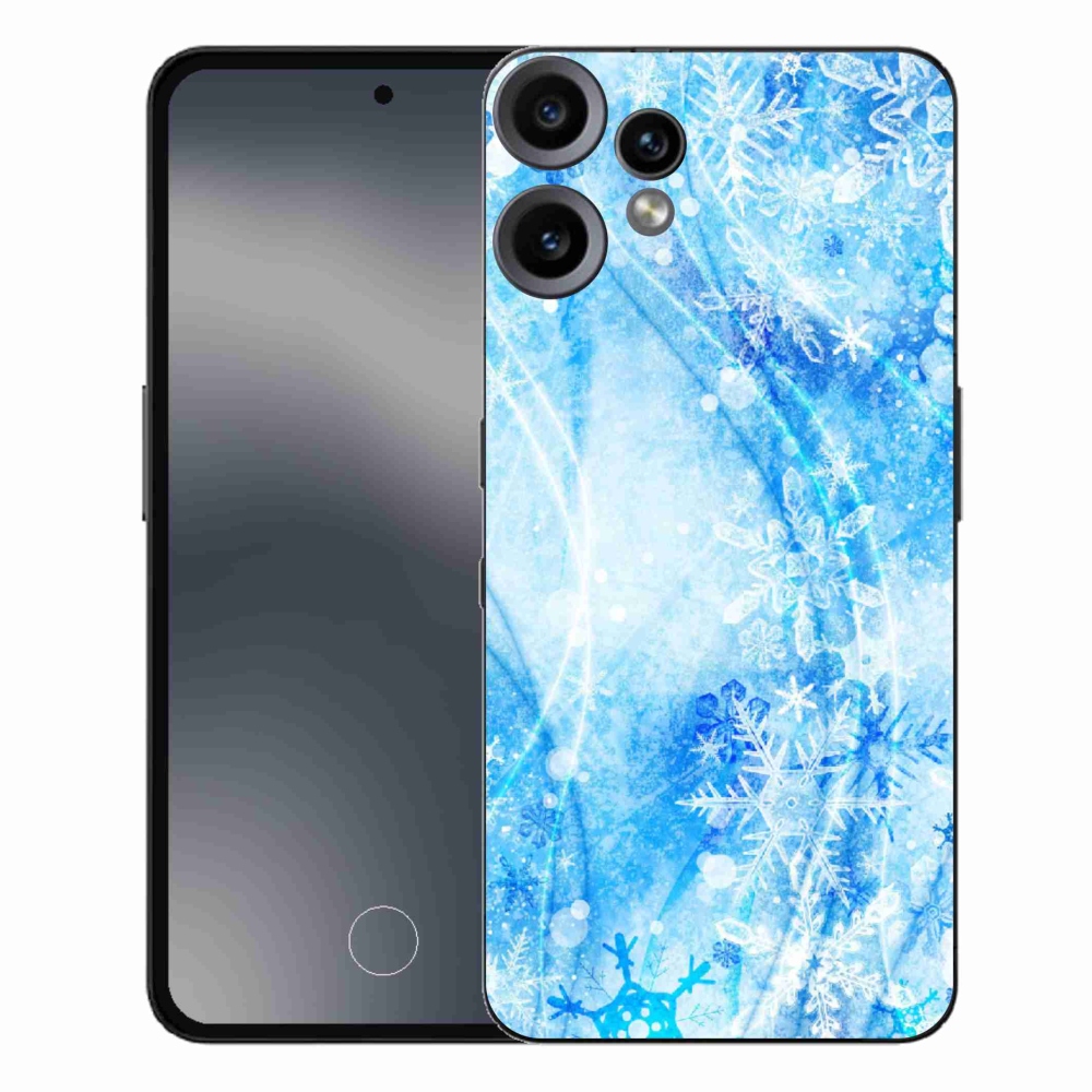 Gélový kryt mmCase na Nothing CMF Phone 2 Pro - snehové vločky