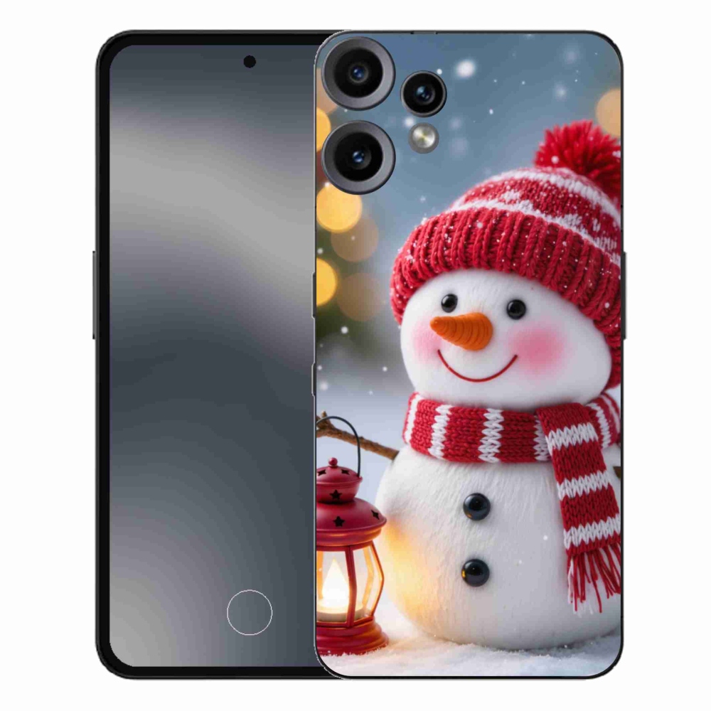 Gélový kryt mmCase na Nothing CMF Phone 2 Pro - snehuliak 2