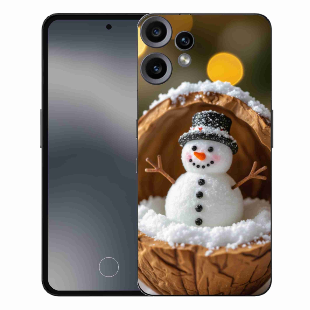 Gélový kryt mmCase na Nothing CMF Phone 2 Pro - snehuliak 4