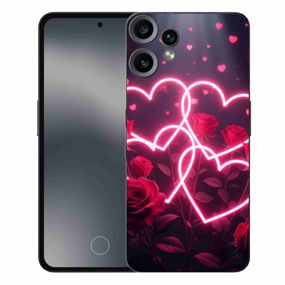 Gélový kryt mmCase na Nothing CMF Phone 2 Pro - srdce lásky