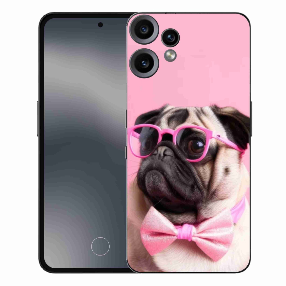 Gélový kryt mmCase na Nothing CMF Phone 2 Pro - štýlový mops