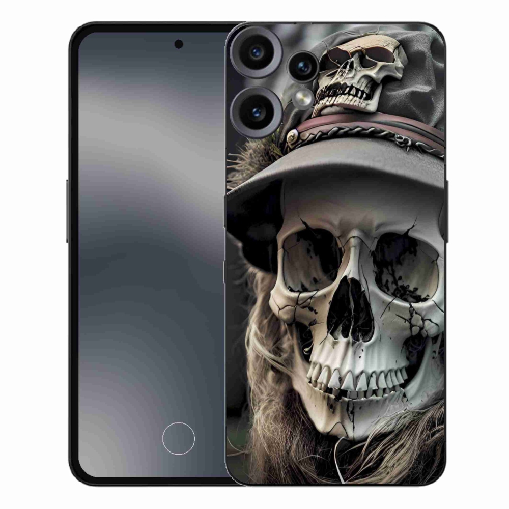 Gélový kryt mmCase na Nothing CMF Phone 2 Pro - temná lebka