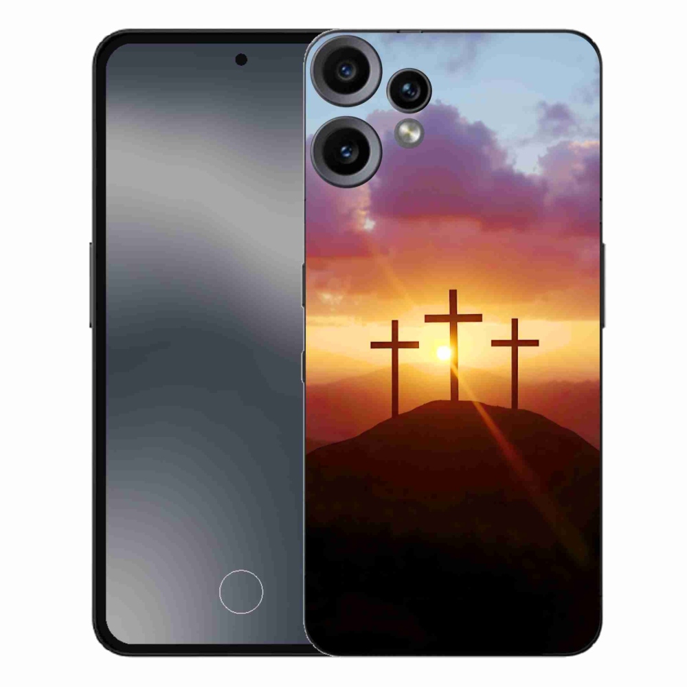 Gélový kryt mmCase na Nothing CMF Phone 2 Pro - tri kríža