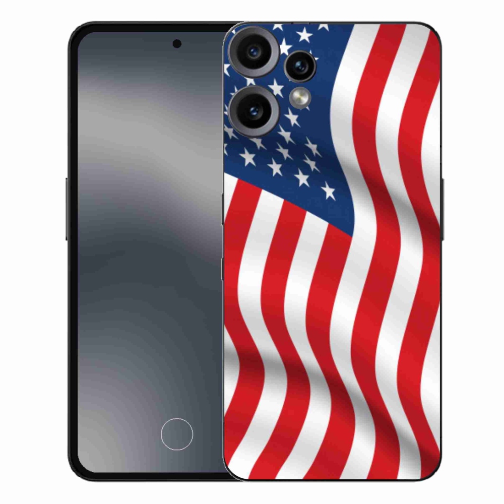 Gélový kryt mmCase na Nothing CMF Phone 2 Pro - USA vlajka