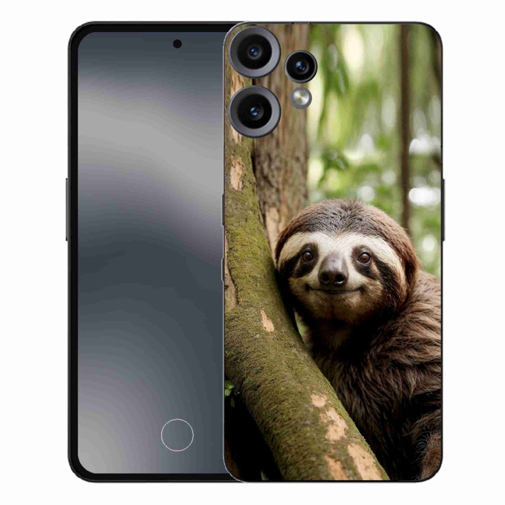 Gélový kryt mmCase na Nothing CMF Phone 2 Pro - usmievavý leňochod