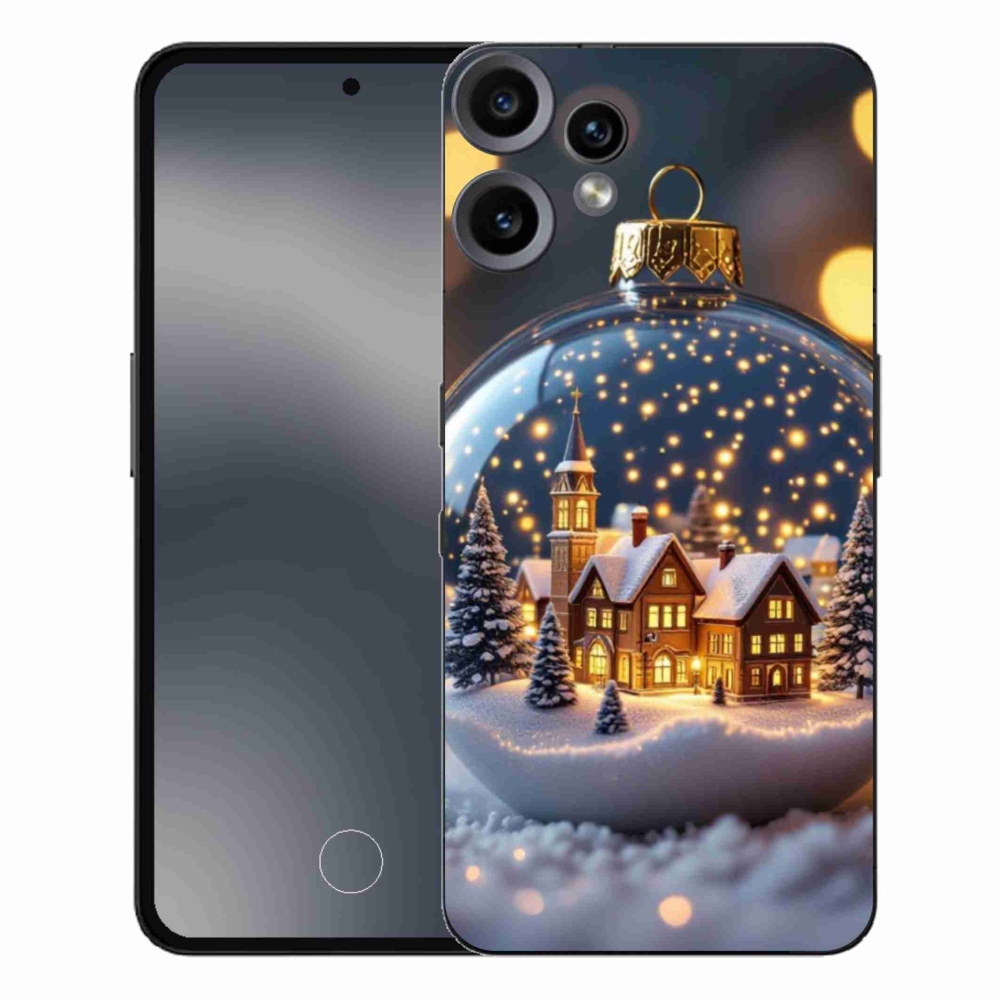 Gélový kryt mmCase na Nothing CMF Phone 2 Pro - vianočné gule 4