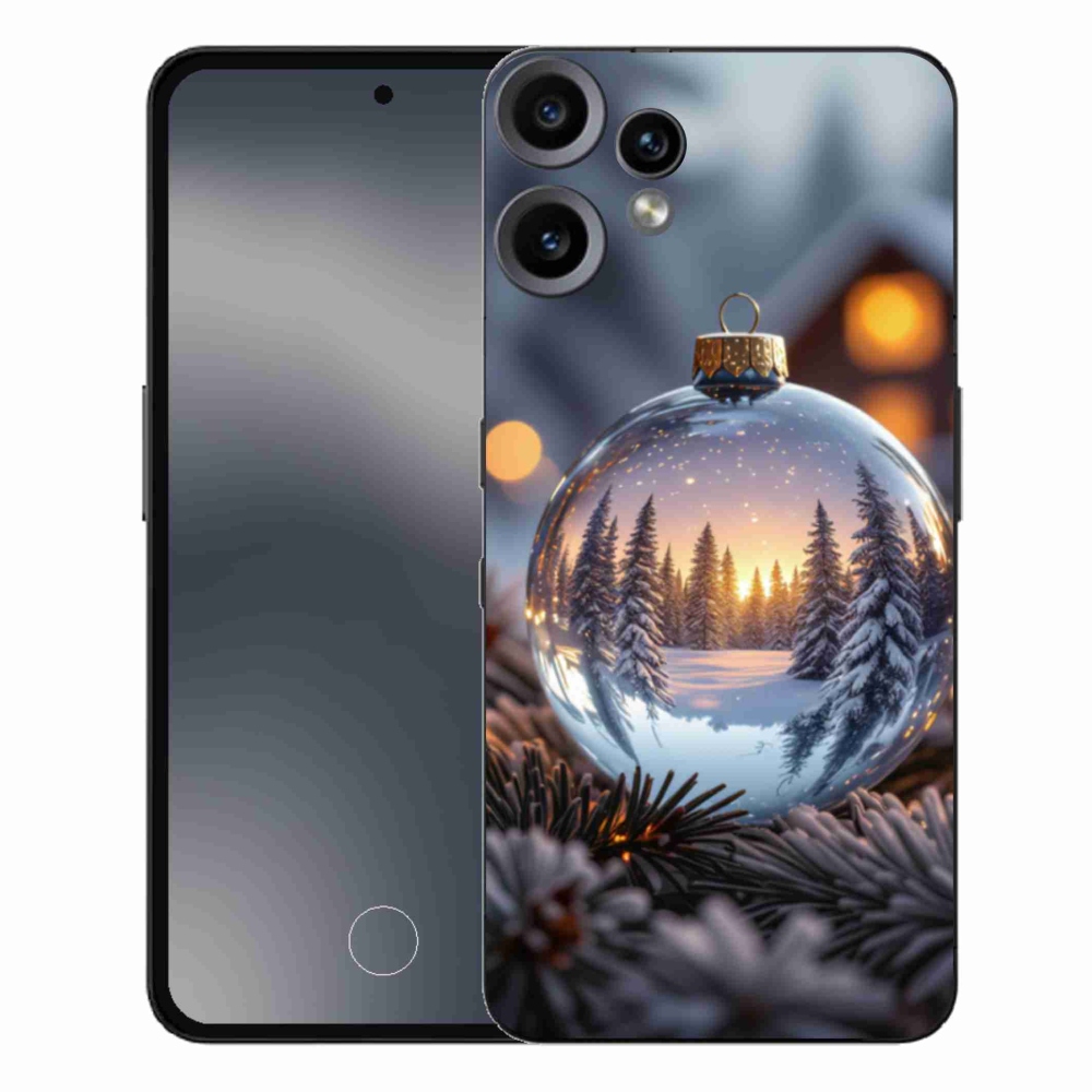 Gélový kryt mmCase na Nothing CMF Phone 2 Pro - vianočná ozdoba