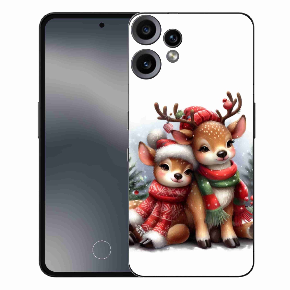 Gélový kryt mmCase na Nothing CMF Phone 2 Pro - vianočné soby