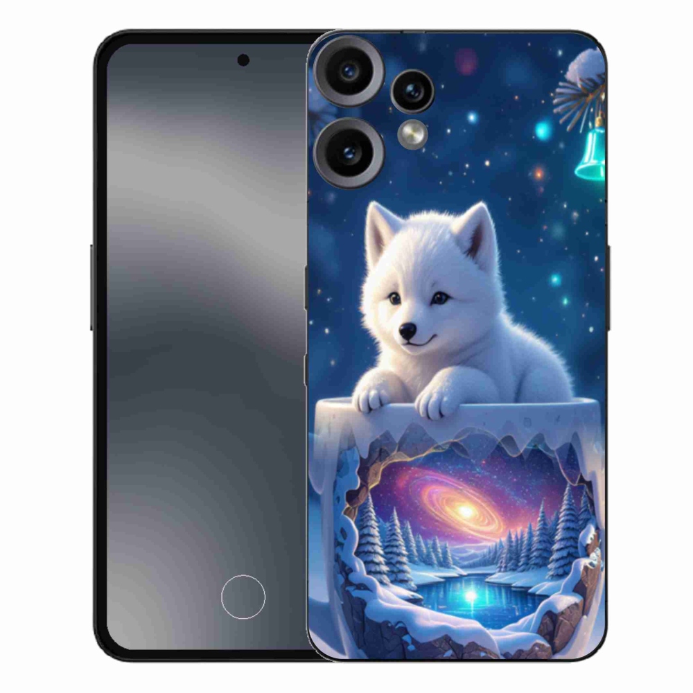 Gélový kryt mmCase na Nothing CMF Phone 2 Pro - vianočné šteňa