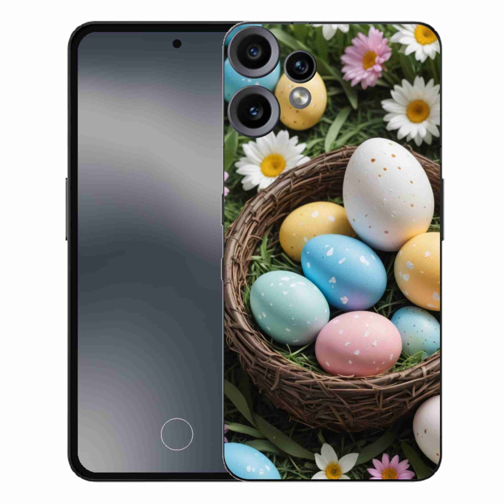 Gélový kryt mmCase na Nothing CMF Phone 2 Pro - veľkonočné vajíčka 2