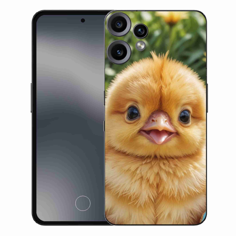 Gélový kryt mmCase na Nothing CMF Phone 2 Pro - veselé kuriatko