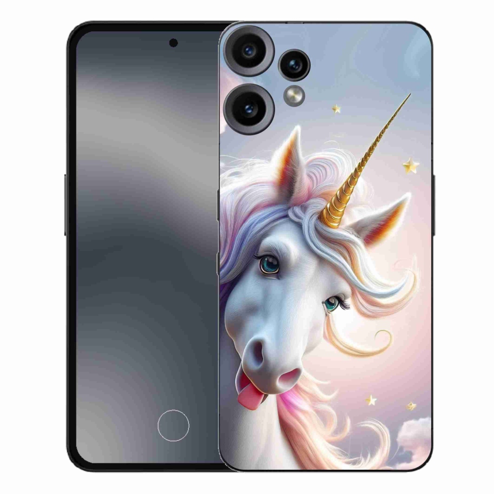 Gélový kryt mmCase na Nothing CMF Phone 2 Pro - veselý jednorožec