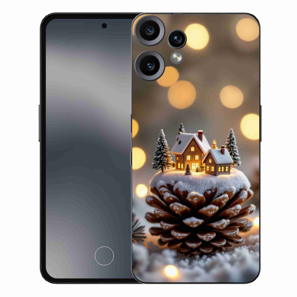 Gélový kryt mmCase na Nothing CMF Phone 2 Pro - zimná dedinka
