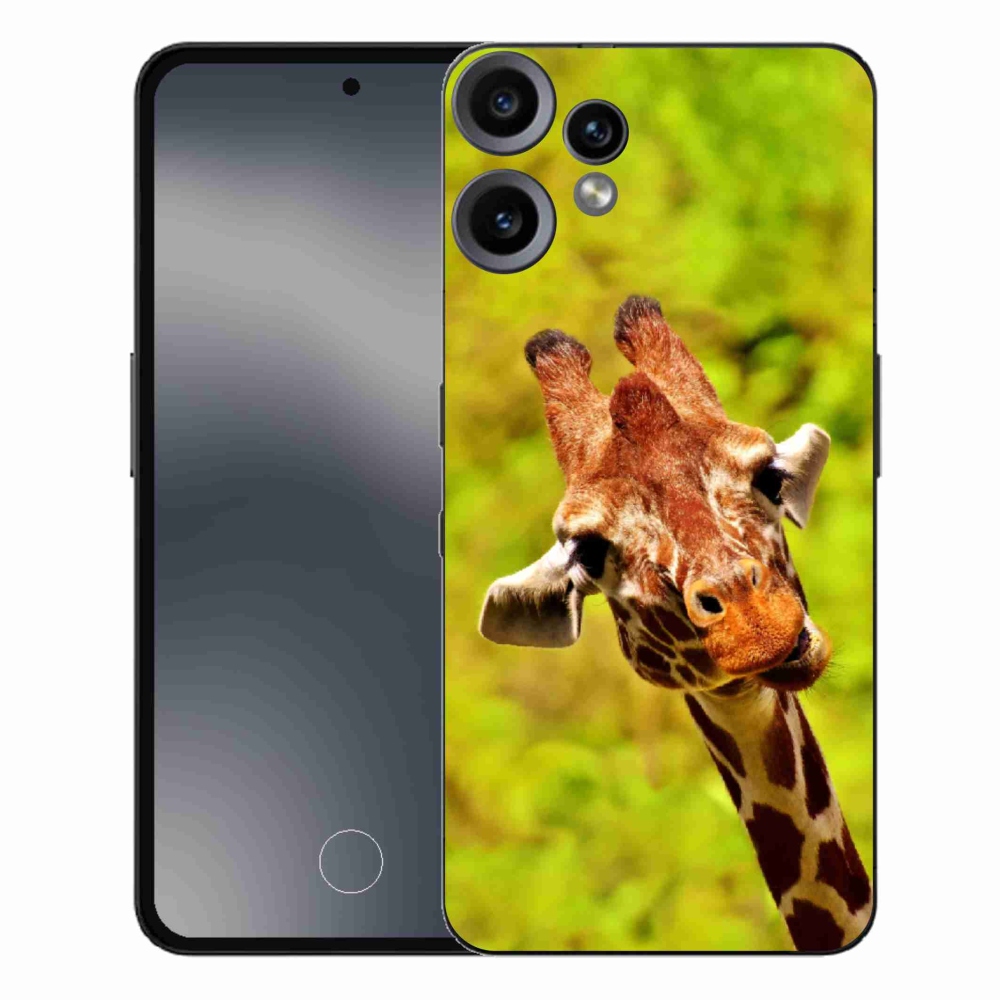 Gélový kryt mmCase na Nothing CMF Phone 2 Pro - žirafa