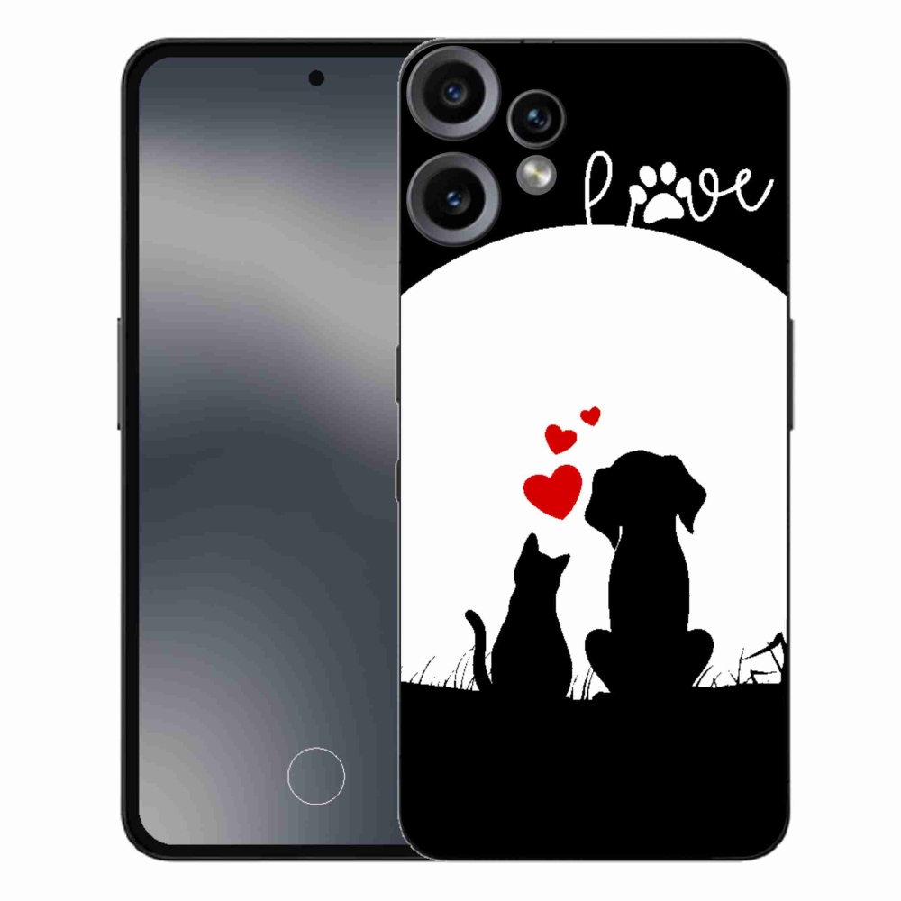 Gélový kryt mmCase na Nothing CMF Phone 2 Pro - zvieracia láska