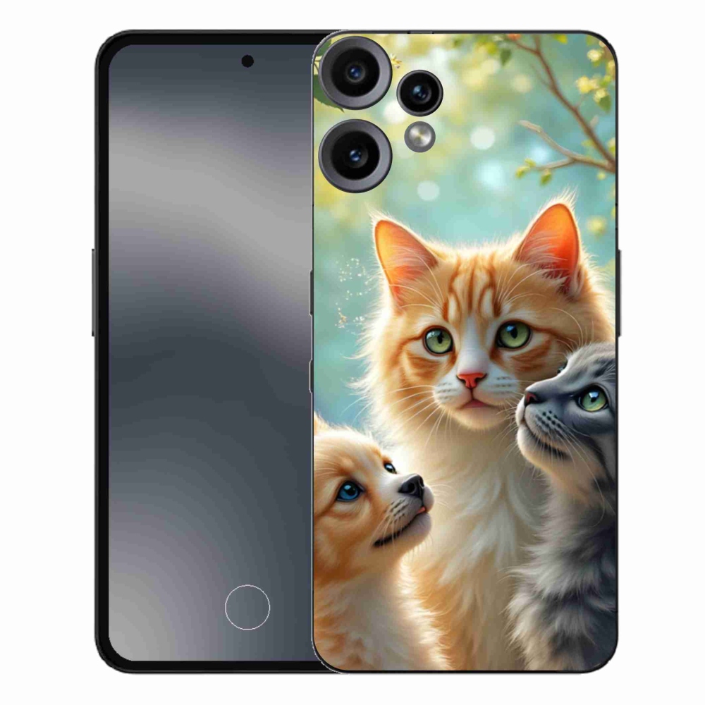 Gélový kryt mmCase na Nothing CMF Phone 2 Pro - zvieracie priateľstvo 2