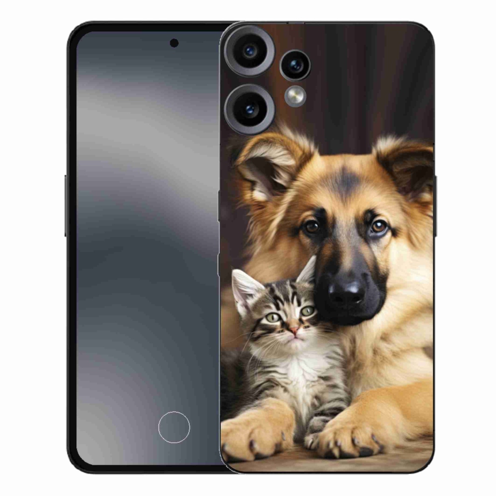 Gélový kryt mmCase na Nothing CMF Phone 2 Pro - zvieracie priateľstvo