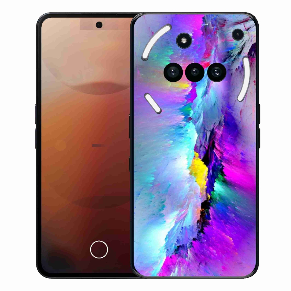 Gélový kryt mmCase na Nothing Phone (3a) - abstrakt