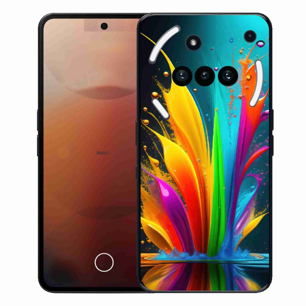 Gélový kryt mmCase na Nothing Phone (3a) - abstraktný motív 1