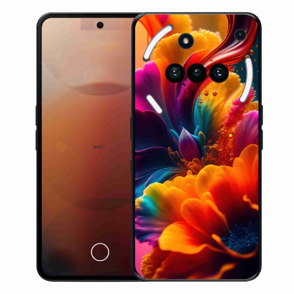 Gélový kryt mmCase na Nothing Phone (3a) - abstraktný motív 2