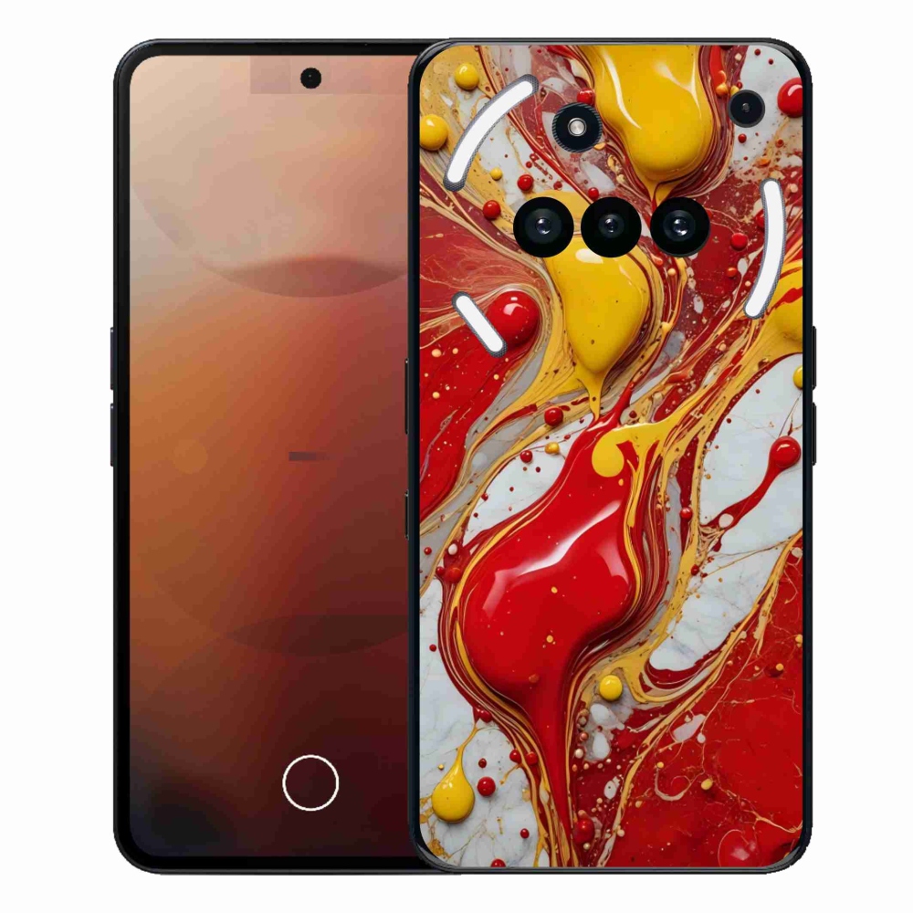 Gélový kryt mmCase na Nothing Phone (3a) - abstraktný motív 42