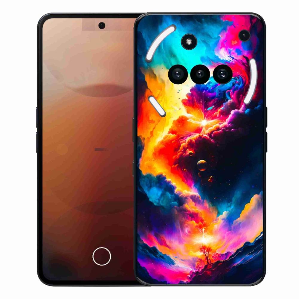 Gélový kryt mmCase na Nothing Phone (3a) - abstraktný motív